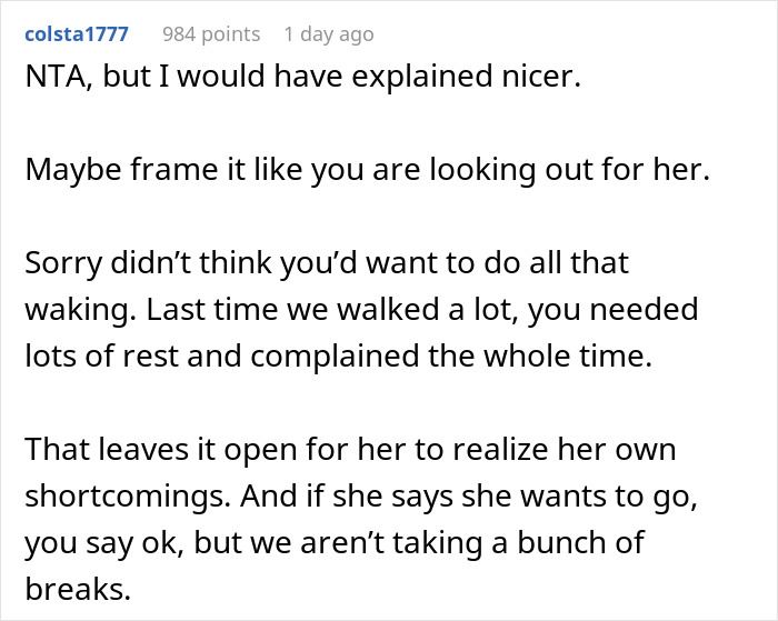 “Am I The Jerk For Telling My Daughter-In-Law She Wasn’t Invited Due To Her Weight?” “Am I The Jerk For Telling My Daughter-In-Law She Wasn’t Invited Due To Her Weight?”