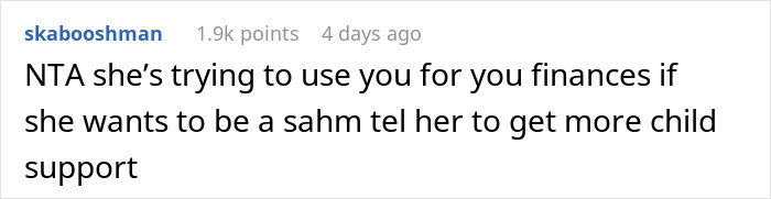 &ldquo;Am I The Jerk For Not Allowing My Girlfriend To Be A Stay-At-Home Mom To Her Kids?&rdquo;