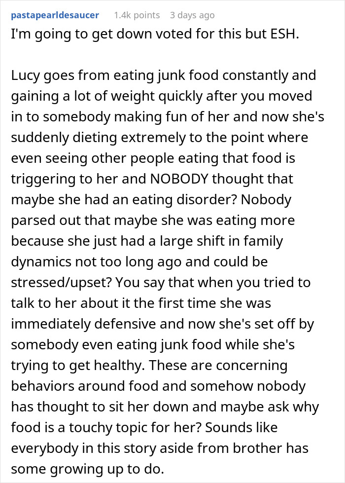 &ldquo;AITA For Telling My Stepdaughter She Needs To Stop Expecting Everyone To Cater To Her Diet?&rdquo;