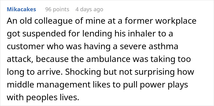 Employee Notices Customer Is Acting Weird And Ends Up Saving Her Life, It Gets Them Written Up Employee Notices Customer Is Acting Weird And Ends Up Saving Her Life, It Gets Them Written Up