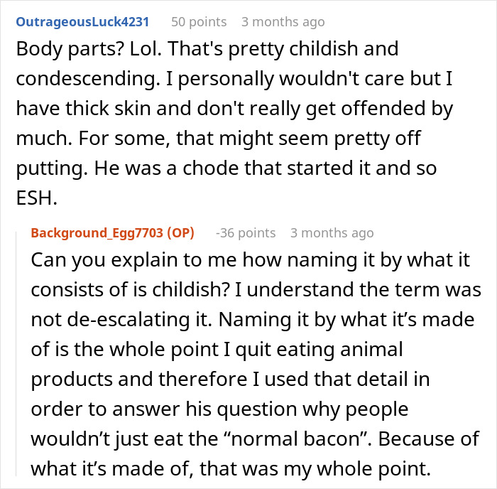 Vegan Bacon Drives Family Apart And Leaves Woman Conflicted Whether She Should Apologize