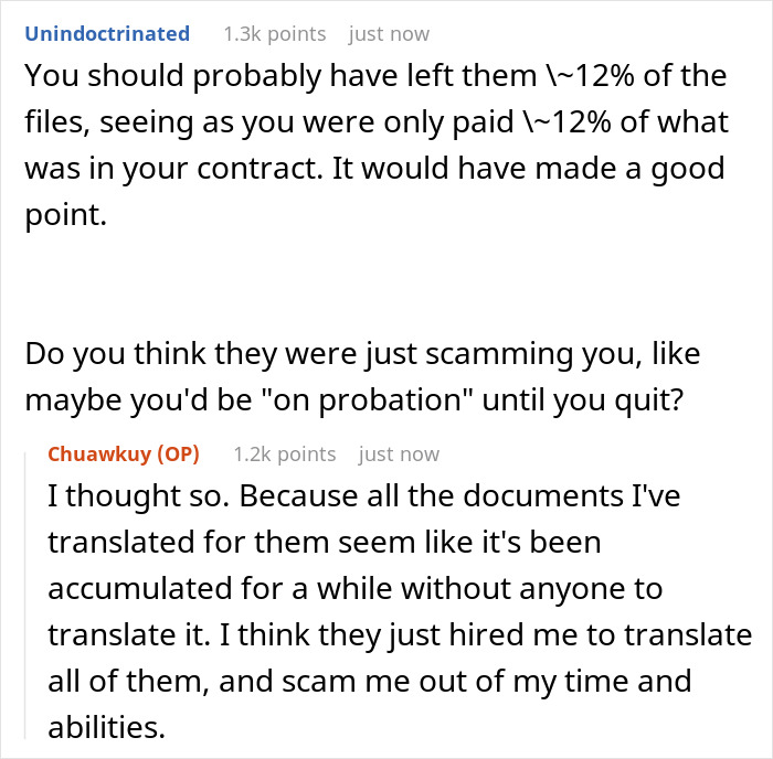 New Employee Gets Paid A Laughable Part Of What’s Agreed, Deletes Their Work And Quits Immediately New Employee Gets Paid A Laughable Part Of What’s Agreed, Deletes Their Work And Quits Immediately