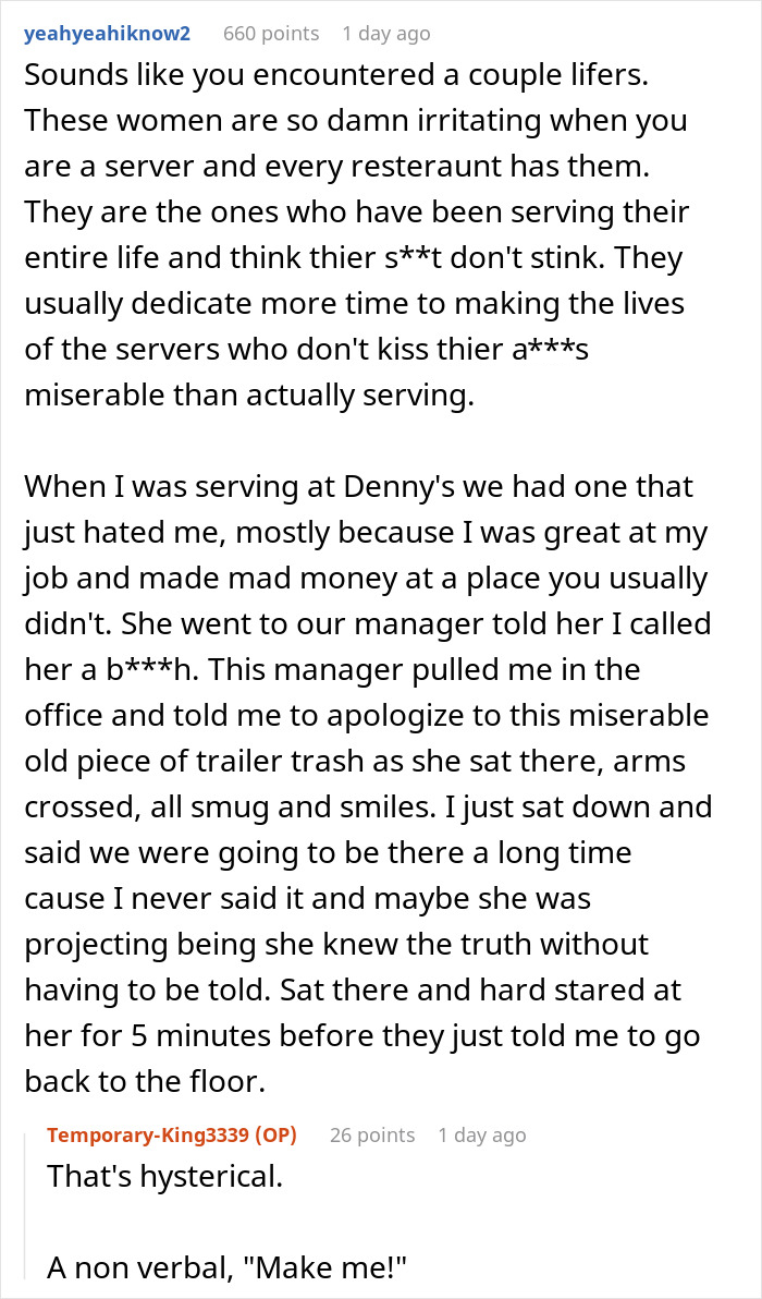 Two Waitresses Are Unpleasant To A Newbie, Customer Stands Up To Him, Makes Them Rue Their Behavior