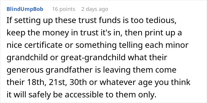 "$2,000 For Every Day Visit": Woman Expects Backlash After She Cleverly Divides Dad&rsquo;s Inheritance