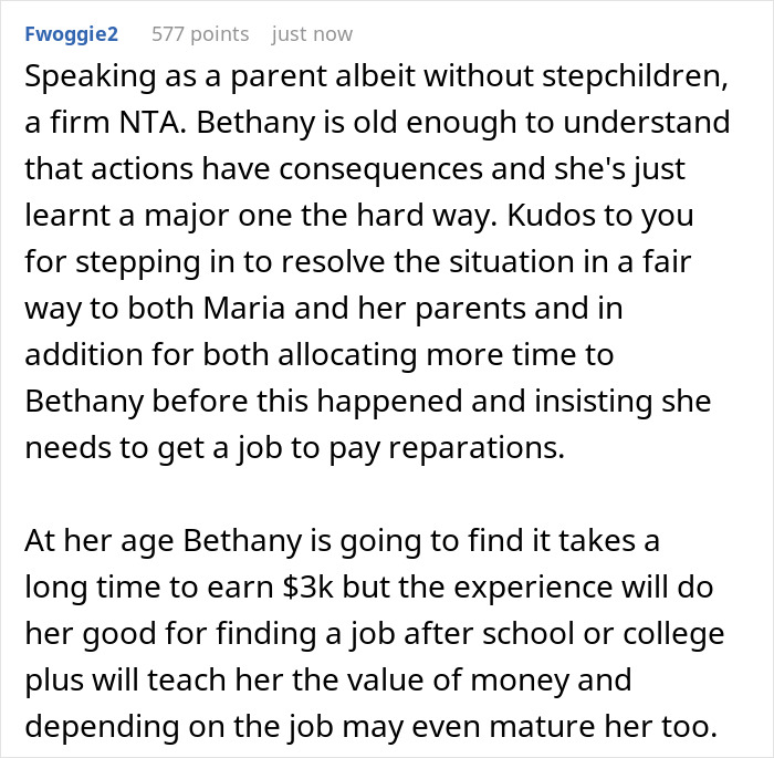 Teen Destroys Stepsister's Expensive Dress Out Of Petty Jealousy, Mom Makes It A Teaching Moment