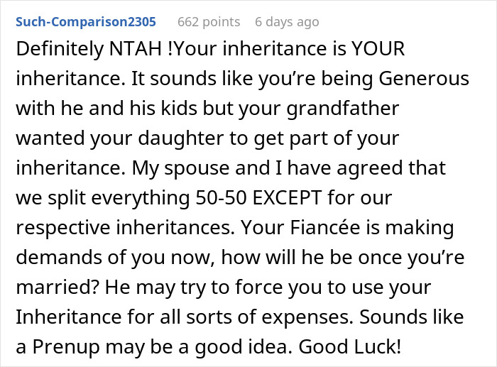Woman Cancels Engagement After Fiancé Blows Up Over Not Getting Slice Of Inheritance Woman Cancels Engagement After Fiancé Blows Up Over Not Getting Slice Of Inheritance
