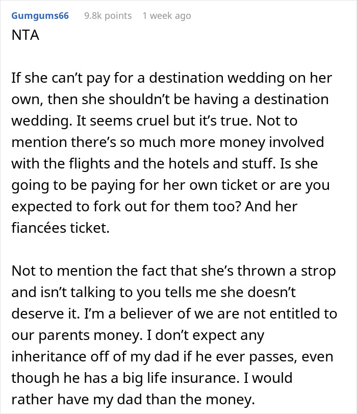 Entitled Bride Causes Drama After Dad Refuses To Fund Her Dream Wedding Of $200K