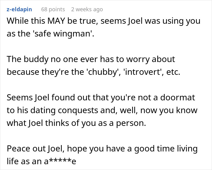 Guy Asks Designated Unattractive Friend To Join A Double Date, Doesn't Enjoy His Success