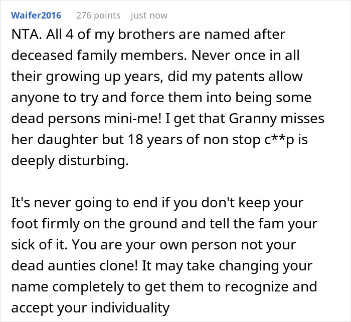 18 Y.O. Loses Temper After Once Again Her Grandma Tried To Turn Her Into Her Dead Daughter 18 Y.O. Loses Temper After Once Again Her Grandma Tried To Turn Her Into Her Dead Daughter