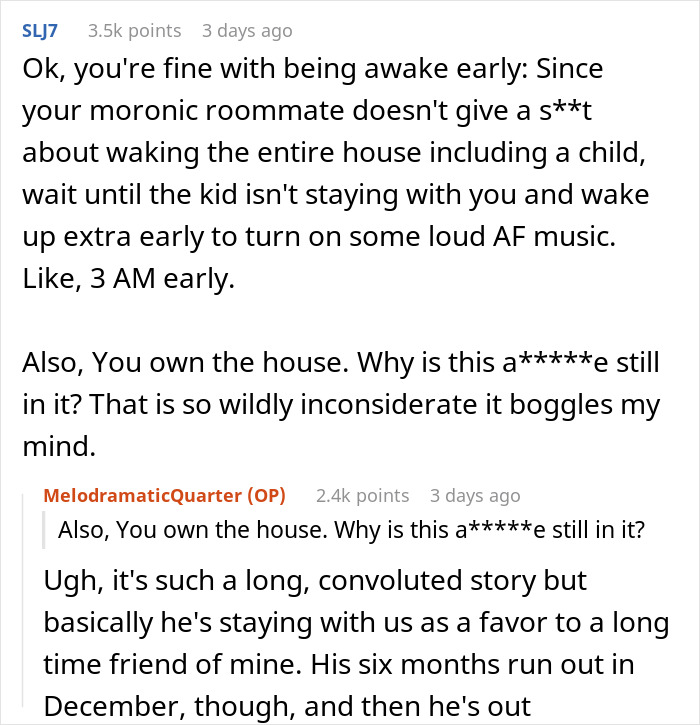 Woman Maliciously Gets Up And Starts Her Day After Roommate's First 5AM Alarm As Petty Revenge