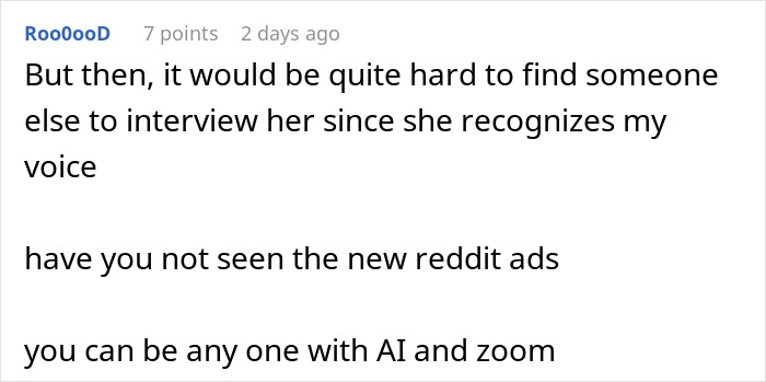 'Karen' Interviewing For A New Job Gets Told Background Check Revealed She's A Bully