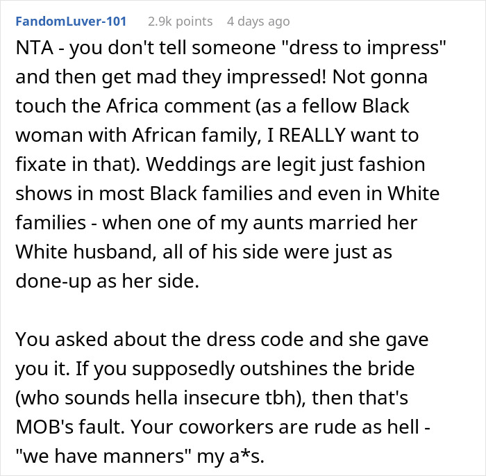 “This Isn’t Africa”: Woman Under Fire For Her ‘Inappropriate’ Wedding Outfit “This Isn’t Africa”: Woman Under Fire For Her ‘Inappropriate’ Wedding Outfit