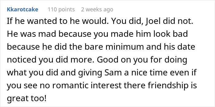 Guy Asks Designated Unattractive Friend To Join A Double Date, Doesn't Enjoy His Success