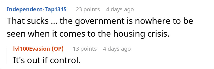 "Got An Eviction Letter For Being 15 Minutes Late Paying My Rent"