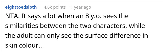 Woman Takes Offense At White 8 Y.O. Comparing Herself To An Asian Disney Princess