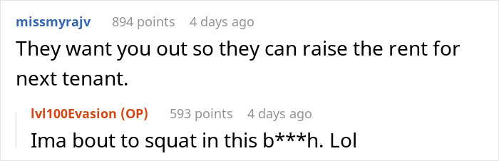 "Got An Eviction Letter For Being 15 Minutes Late Paying My Rent"