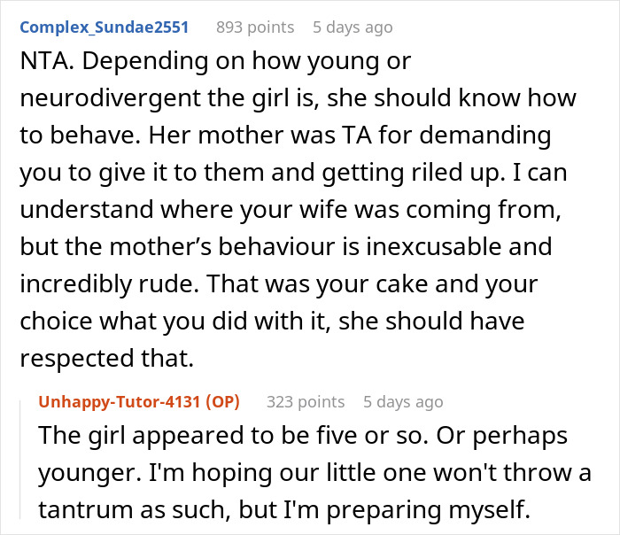 Man Buys A Bakery's Last Cake For His Pregnant Wife, Kid Throws A Tantrum Because She Wanted It Man Buys A Bakery's Last Cake For His Pregnant Wife, Kid Throws A Tantrum Because She Wanted It
