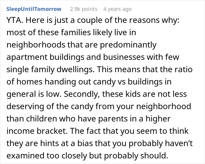 Guy Mad Over Kids From Poorer Families Trick-Or-Treating In His Neighborhood Is Told To Check His Privilege Guy Mad Over Kids From Poorer Families Trick-Or-Treating In His Neighborhood Is Told To Check His Privilege
