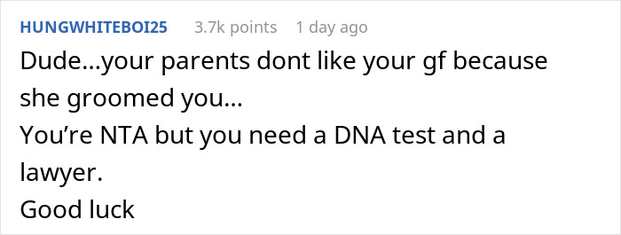 "AITA For Choosing My Parents Over My Girlfriend And Leaving Her To Take Care Of Our Child?"