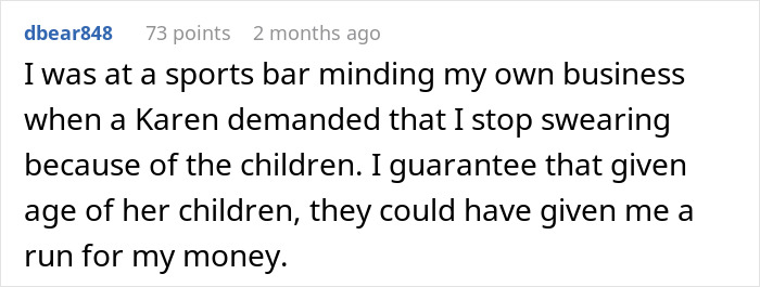 "They Were Violent And Not Family Friendly": Entitled Parent Gets Put In Their Place