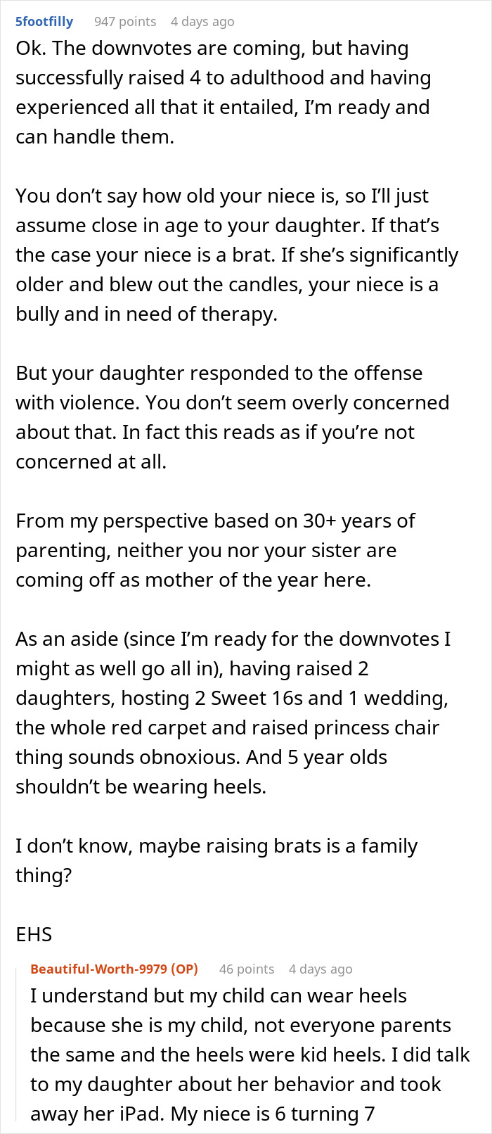 Birthday Girl Pushes Older Cousin As She Blows Out Her Candles, Emotional Drama Ensues