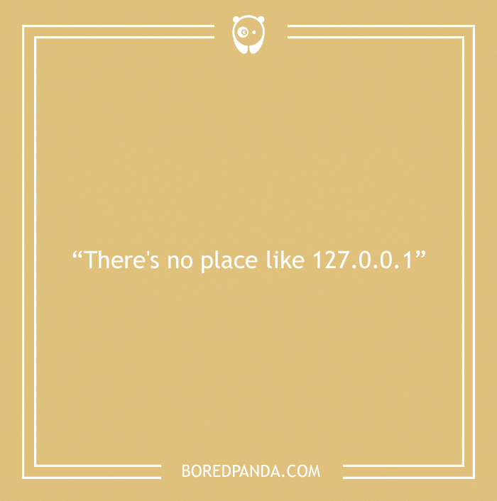 Computer joke about 127.0.0.1 - 12