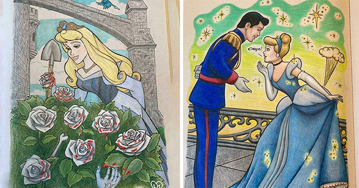 30 Times Adults Turned Innocent Kids’ Coloring Books Into Funny And Inappropriate Ones (New Pics)