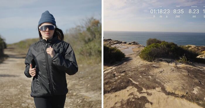 I Built The World’s First Phone Within Smart Ar Athletic Glasses, Here’s How It Looks