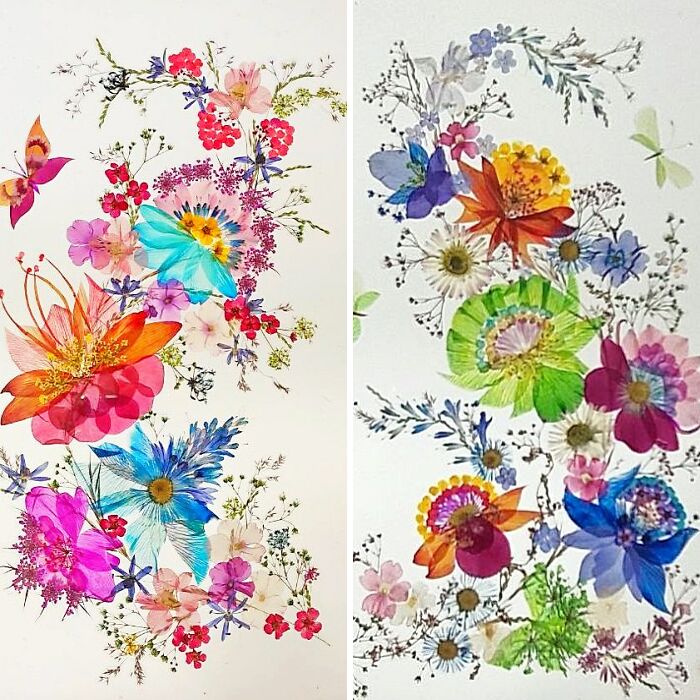 I Make Pressed Flower Frames
