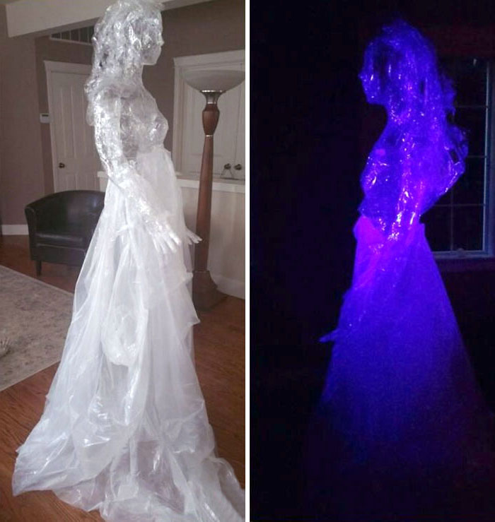 My Ghost Girl From A Few Years Ago. She's Still My Favorite DIY Prop