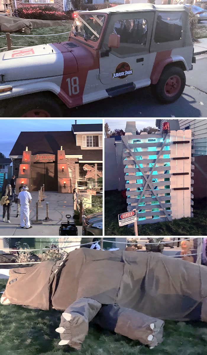 My Neighbor Spared No Expense This Halloween