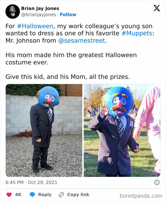 I Imagine This Kid Going To Each House Asking For A Specific Candy, Then Passing Out On The Steps When They Don't Have It