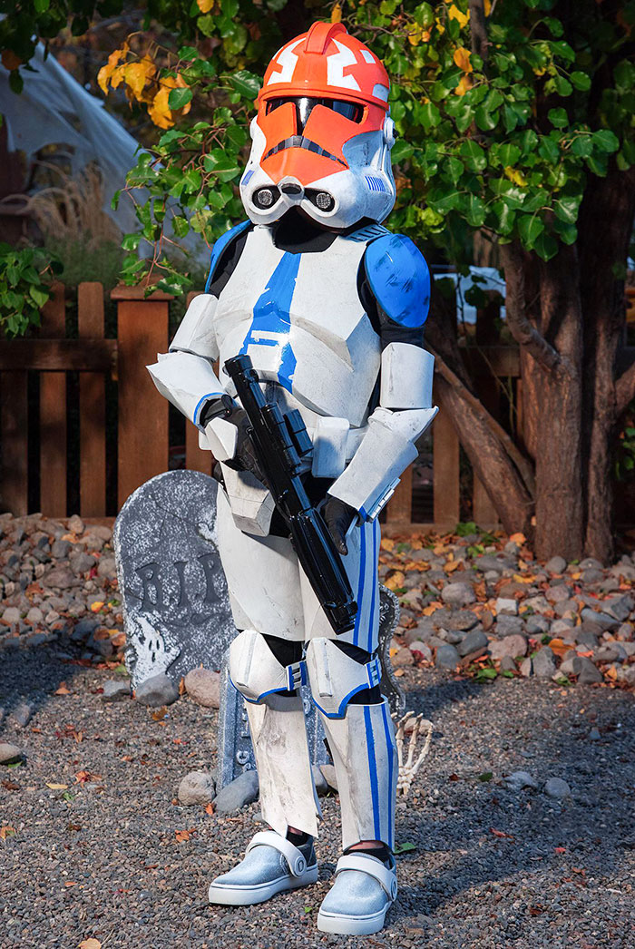 My 8-Year-Old Son's Halloween Costume