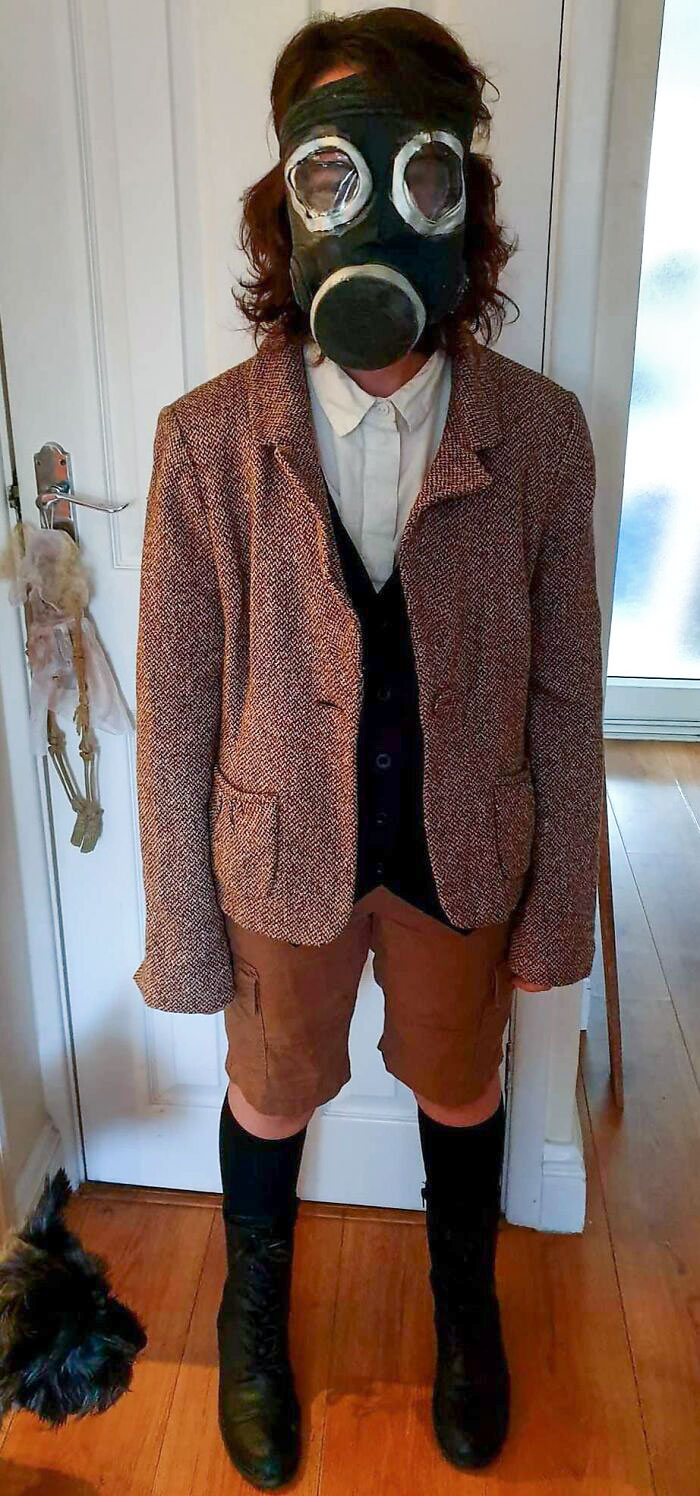 My Little Sister's Halloween Costume This Year. Doctor Who?