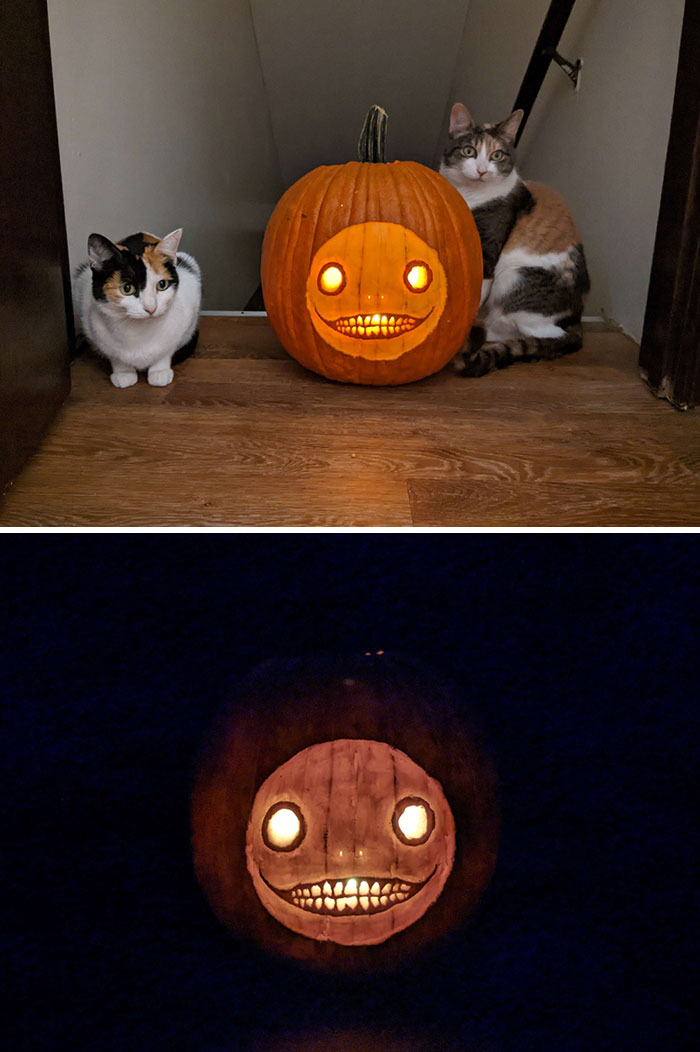 Finished My Pumpkin For Halloween