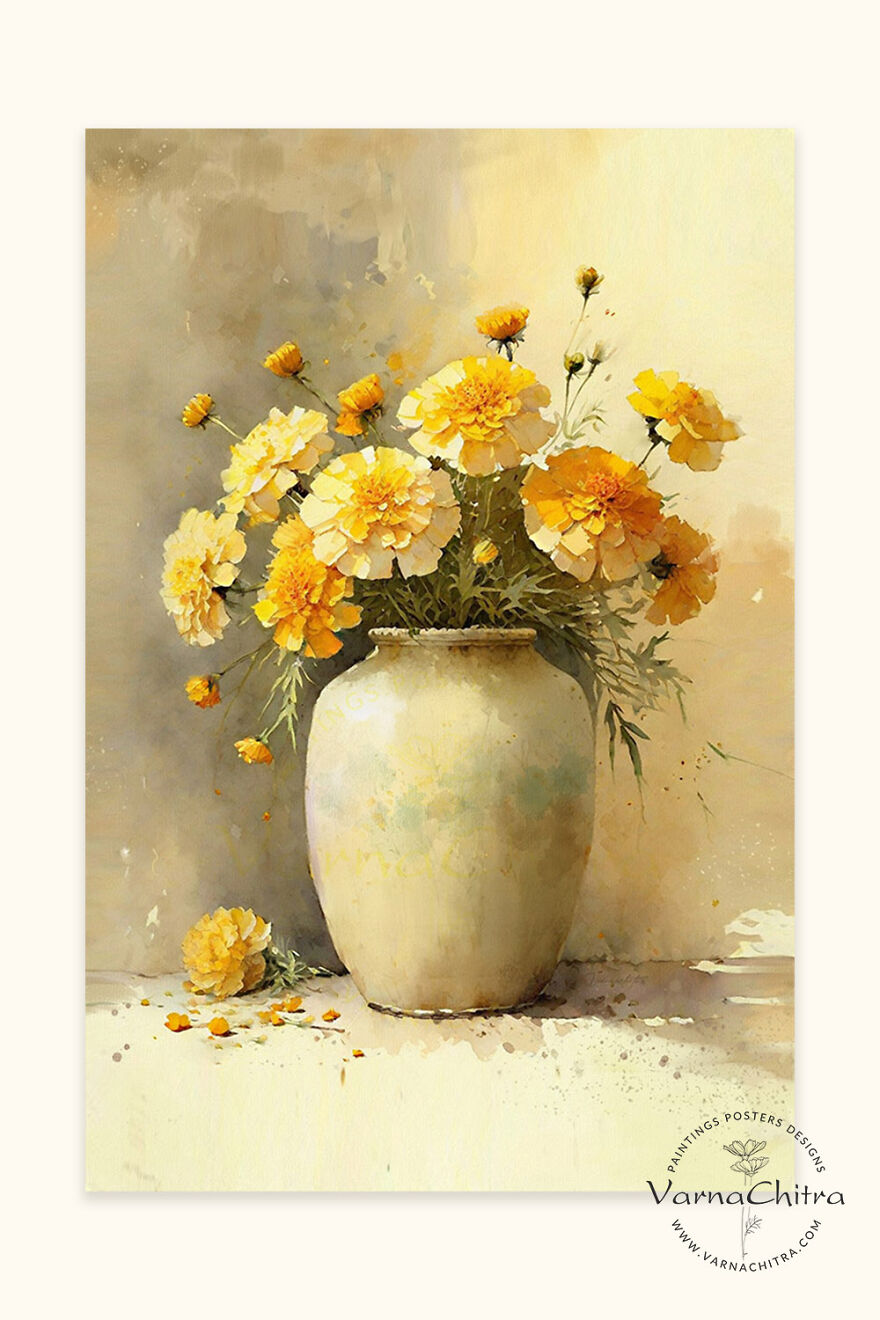 I Have Created Some Awesome October Birth Flowers Wall Art.