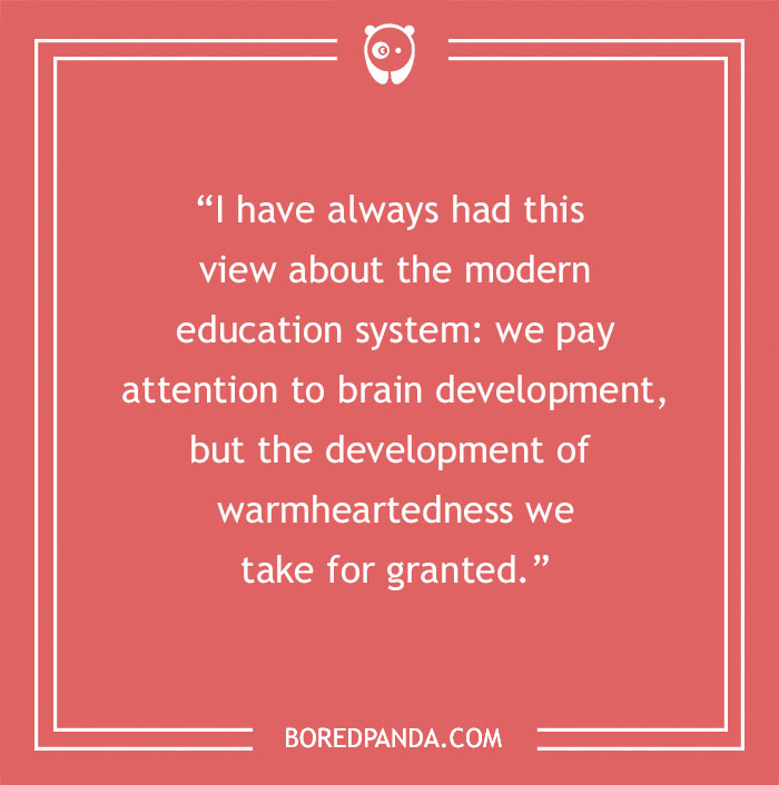 Dalai Lama quote about modern education system - 35