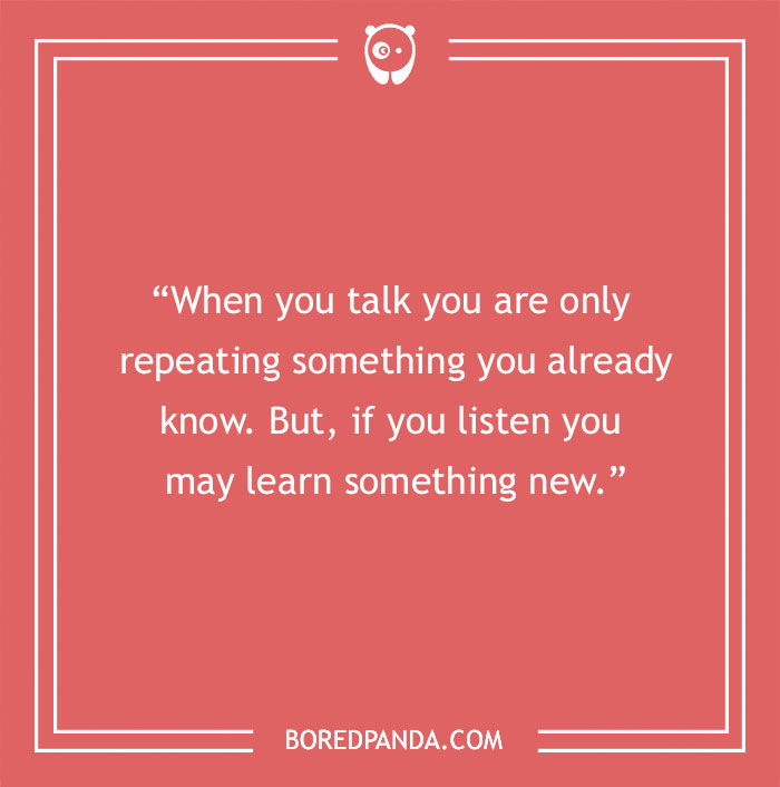 Dalai Lama quote about talking and hearing - 39