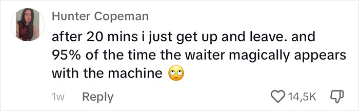 Woman Asks If It&rsquo;s Appropriate To Leave After Not Getting A Bill For 45 Minutes, Netizens Chime In