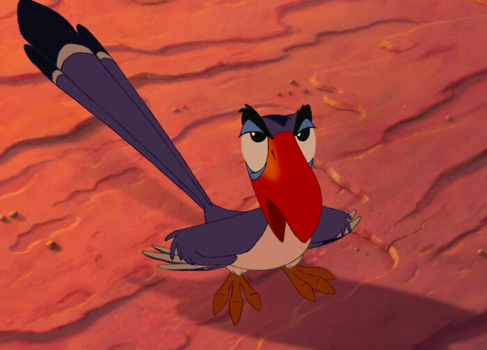 Zazu talking from The Lion King