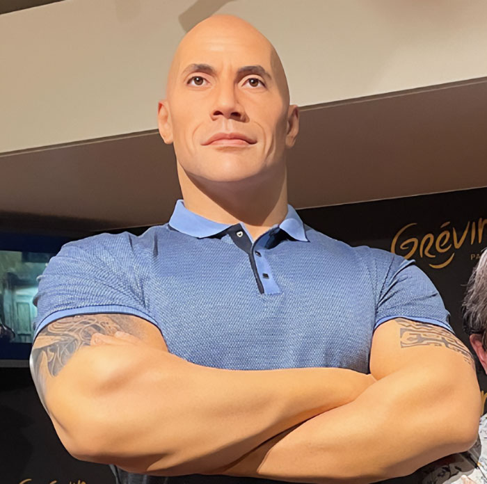 Internet Is Split After French Museum Unveils A Brand New Dwayne 'The Rock' Johnson Wax Figure Internet Is Split After French Museum Unveils A Brand New Dwayne 'The Rock' Johnson Wax Figure