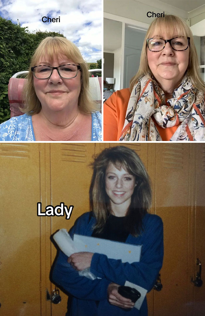 Elderly-Woman-Now-Then-Cheri-Lady-Tiktok-Trend