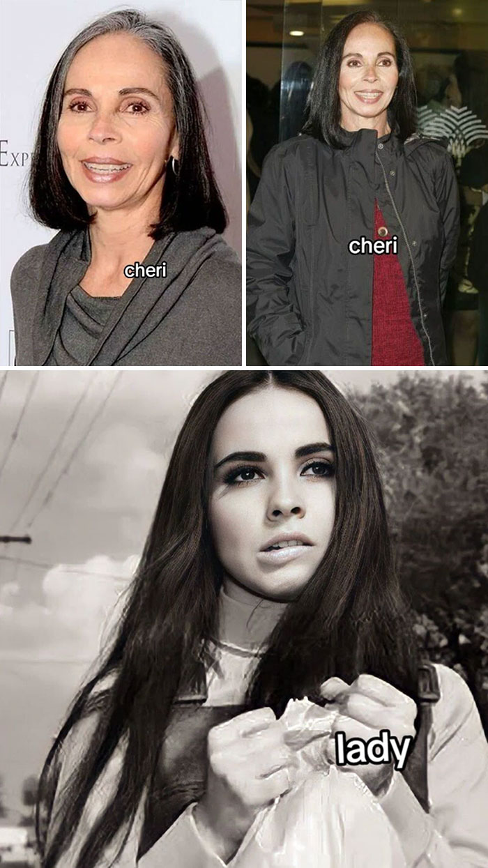 Elderly-Woman-Now-Then-Cheri-Lady-Tiktok-Trend