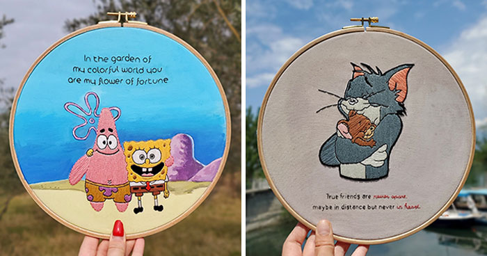 I Am An Embroidery Artist Who Captures Entire Landscapes And People’s Portraits In My Artworks (25 Pics)