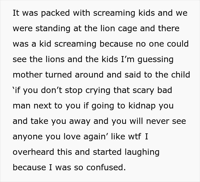 Guy Refuses To Pretend He's Gonna Kidnap A Child, Entitled Mother Furious Guy Refuses To Pretend He's Gonna Kidnap A Child, Entitled Mother Furious