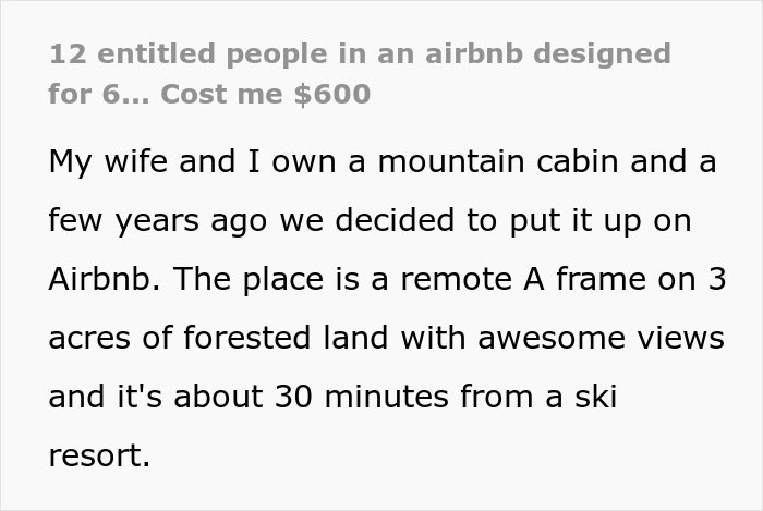 5-Person Family Goes Through 700 Gallons Of Water In 2 Days, Airbnb Owner Goes To Investigate