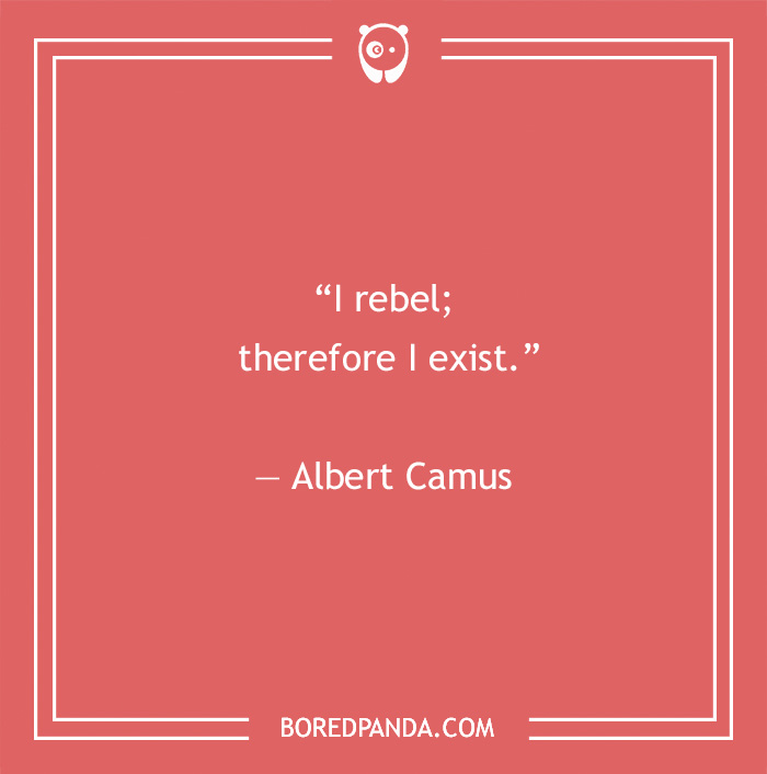 Albert Camus existentialism quote
