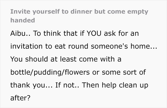 "My Blood Is Boiling": Woman Gets Sick And Tired Of Her Friend Inviting Himself To Dinner