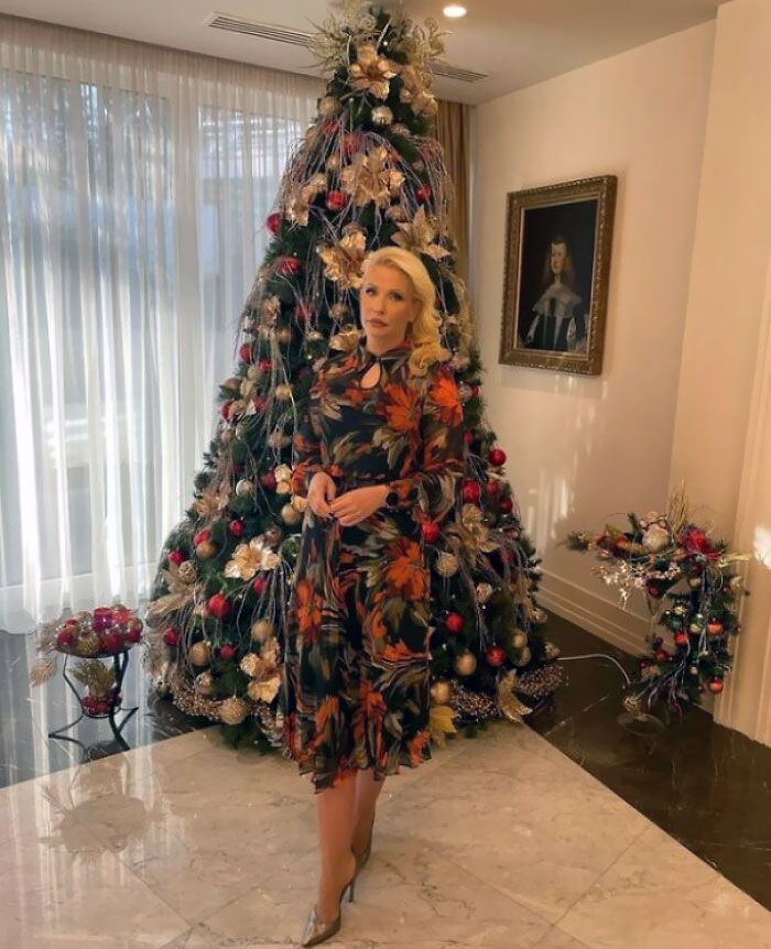 This Christmas Tree Has Legs