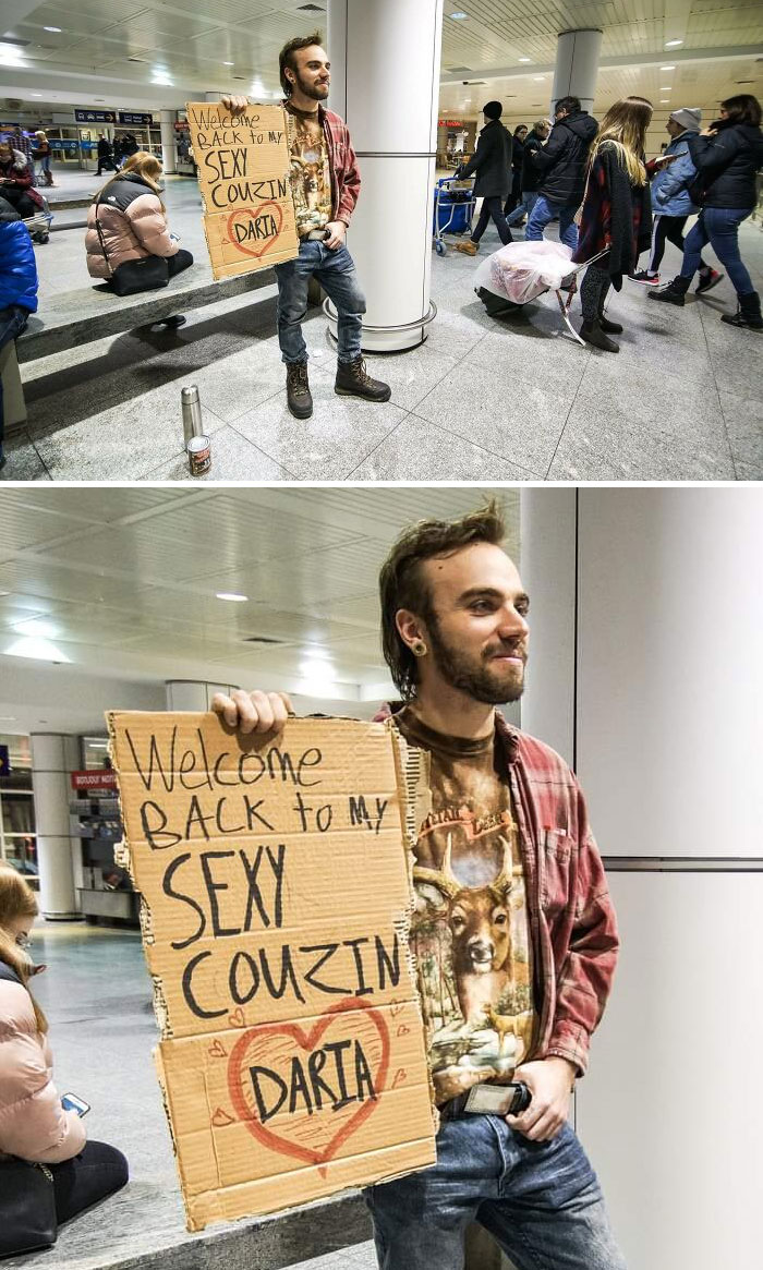 I Embarrassed My Friend Picking Her Up At The Airport